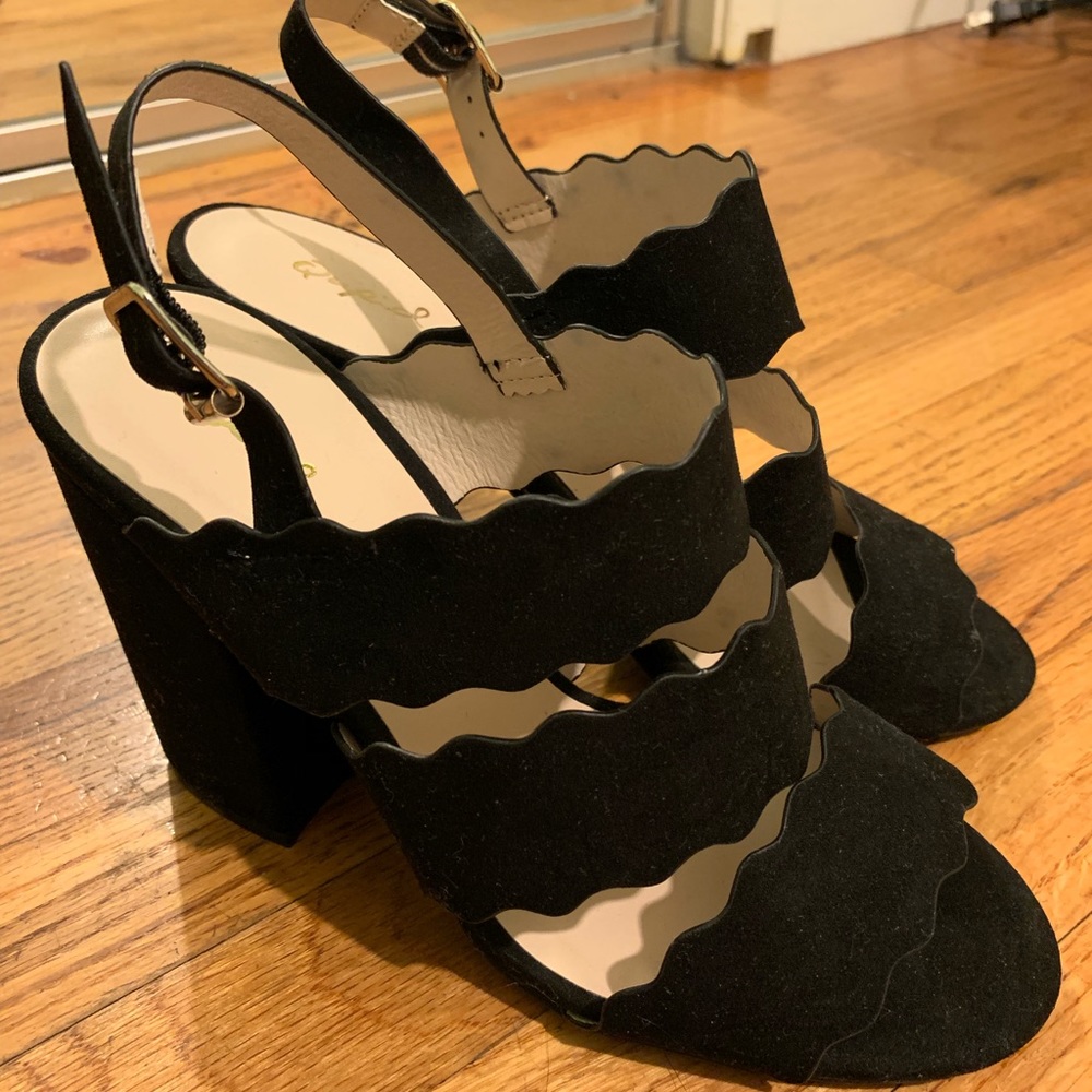 Black heels
